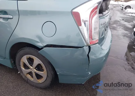 2012 Toyota Prius from USA, damaged, VIN JTDKN3DU4C5399589